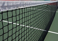 Сетка для большого тенниса, нить 3,1 мм  (ЧЕРНАЯ)