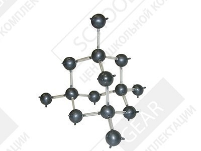 Модель "Кристаллическая решетка алмаза" (демонстрационная)
