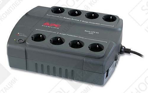 Источник бесперебойного питания APC Back-UPS ES BE400-RS, 400ВA