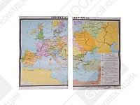 Учебная карта "Европа в 14 - 15 вв."