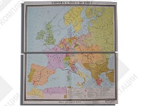 Учебная карта "Европа с 1815 - 1849 г.г."